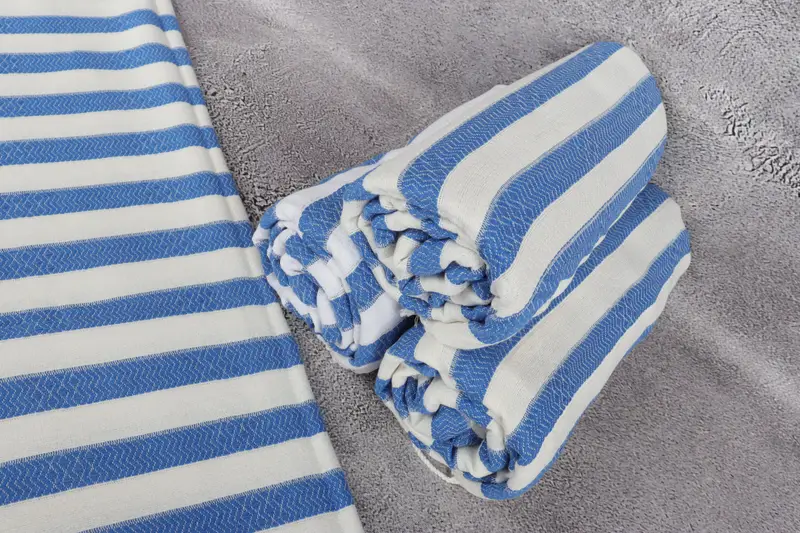 Quick-drying cotton Turkish beach towel, 70x36 Cotton Striped Towel, Beach towel, Absorbent towel, Turkish Towel Beach, Best Friend Gift Ideas - 8