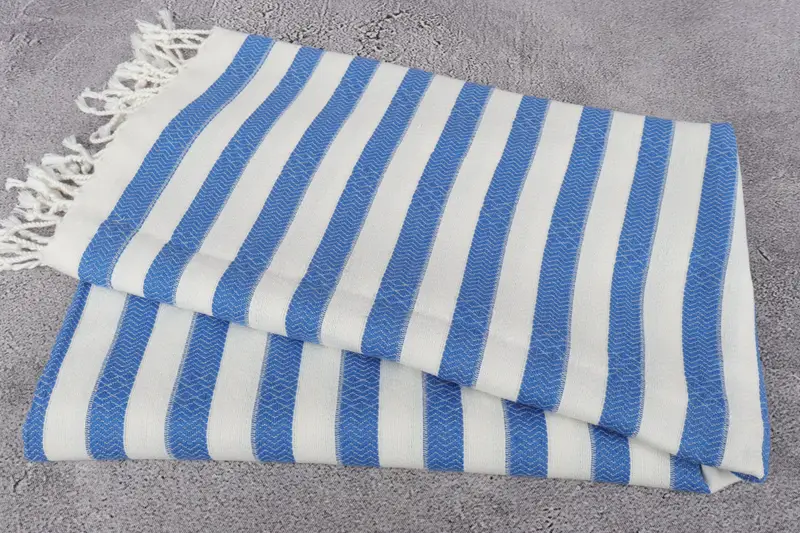 Quick-drying cotton Turkish beach towel, 70x36 Cotton Striped Towel, Beach towel, Absorbent towel, Turkish Towel Beach, Best Friend Gift Ideas - 6