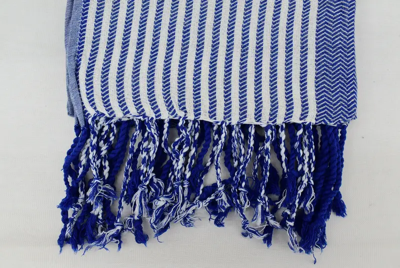Turkish bath towel, Thin towel, Personalized Wedding Gift, Summer Gift Ideas, Bachelorette Party Favors Beach, 68x40 Cotton Herringbone Towel - 3