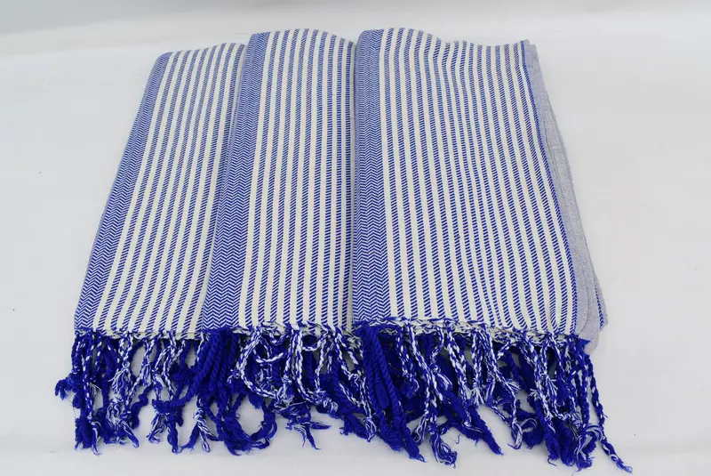 Turkish bath towel, Thin towel, Personalized Wedding Gift, Summer Gift Ideas, Bachelorette Party Favors Beach, 68x40 Cotton Herringbone Towel - 7