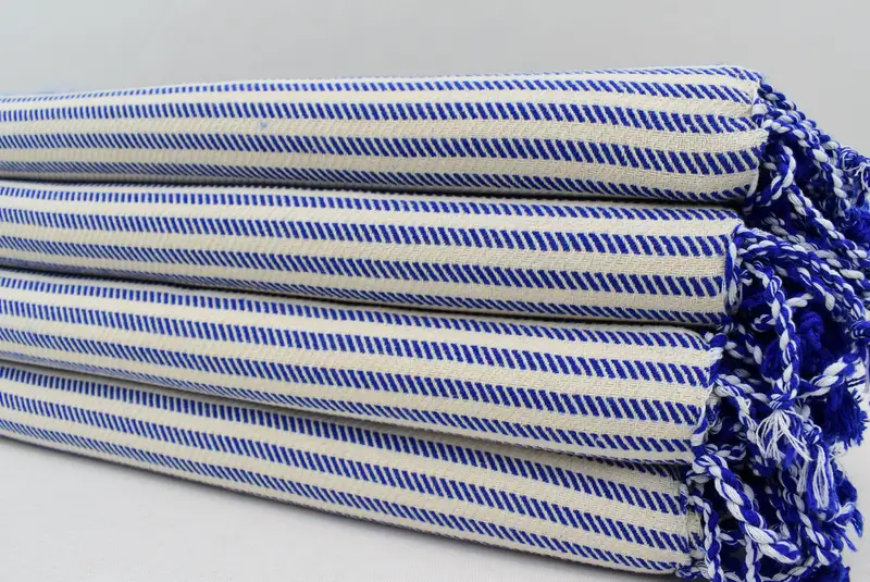Turkish bath towel, Thin towel, Personalized Wedding Gift, Summer Gift Ideas, Bachelorette Party Favors Beach, 68x40 Cotton Herringbone Towel - 5