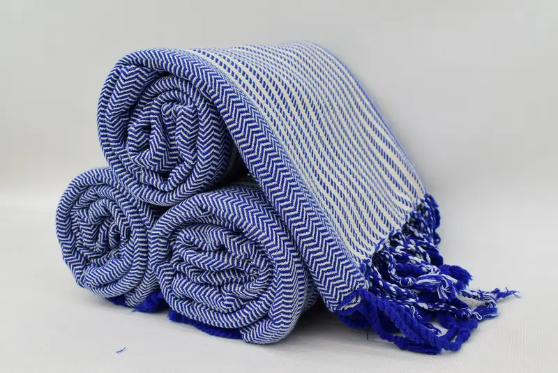 Turkish bath towel, Thin towel, Personalized Wedding Gift, Summer Gift Ideas, Bachelorette Party Favors Beach, 68x40 Cotton Herringbone Towel - 8
