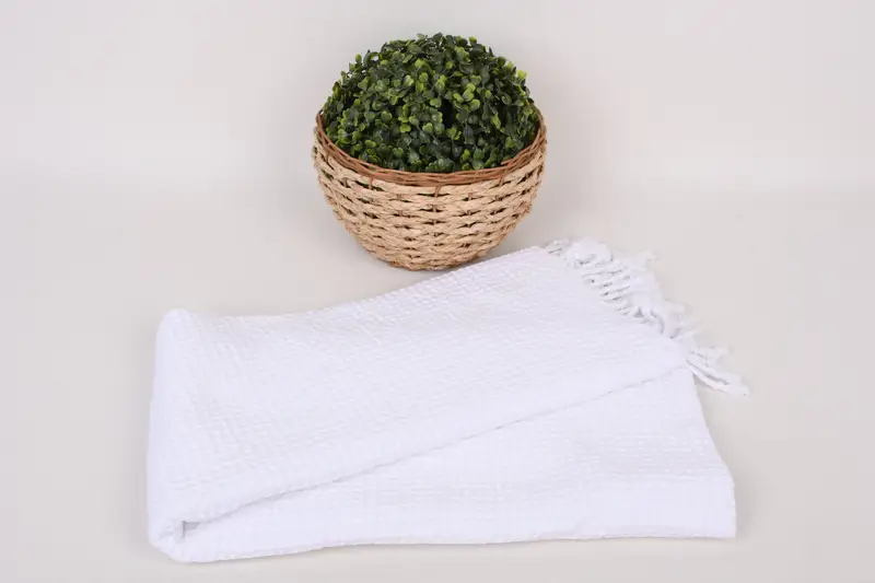 Decorative Towel, Custom Beach Towel, 68x36 Cotton Waffle Towel, Home Decor Towel, Monogram Turkish Bath Towel, Monogram Turkish Towel, Wedding Gift - 4
