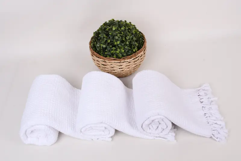 Decorative Towel, Custom Beach Towel, 68x36 Cotton Waffle Towel, Home Decor Towel, Monogram Turkish Bath Towel, Monogram Turkish Towel, Wedding Gift - 8