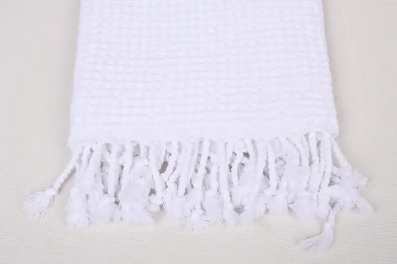 Decorative Towel, Custom Beach Towel, 68x36 Cotton Waffle Towel, Home Decor Towel, Monogram Turkish Bath Towel, Monogram Turkish Towel, Wedding Gift - 3