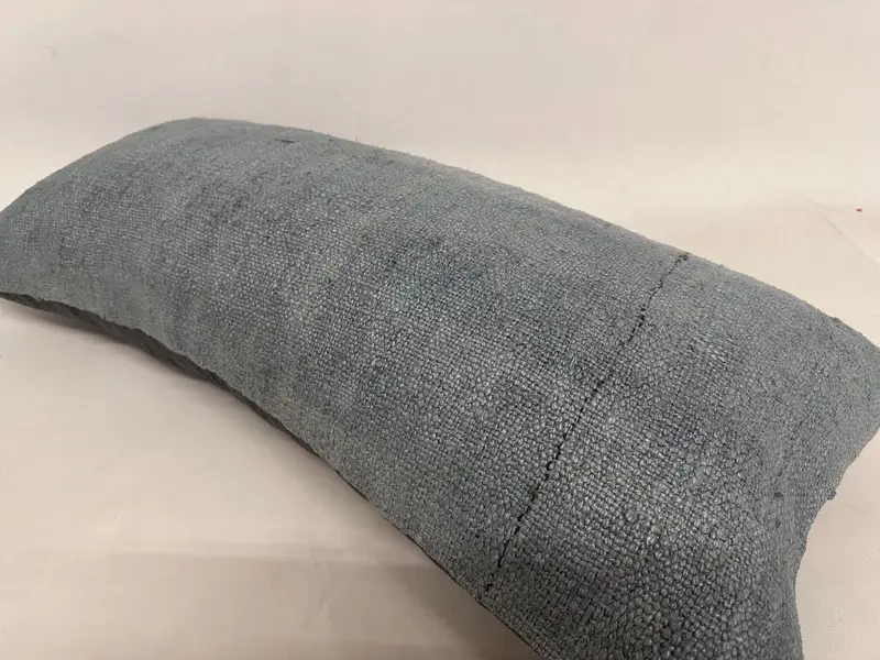 Pillow for Couch, 16x36 Gray Pillow Sham, Kilim Cushion Sham, Pillow for Sofa, Retro Pillow Cover, Pillow Case, Floor Cushion Case - 6