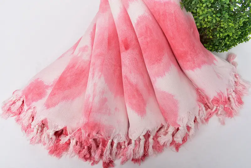 Cotton towel, Gift For Him, Handmade Turkish bath towel for summer vacation, Organic towel, 64x40 Cotton Tie Dye Towel, Gym Towel, Bridesmaid Favors - 4