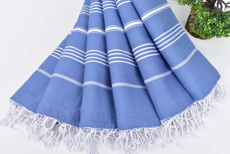 Best Friend Christmas Gift, Personalized Turkish Towel, Soft towel, Bachelorette Favors Beach, 70x40 Cotton Striped Towel, Gym Towel, Turkish towel - 4