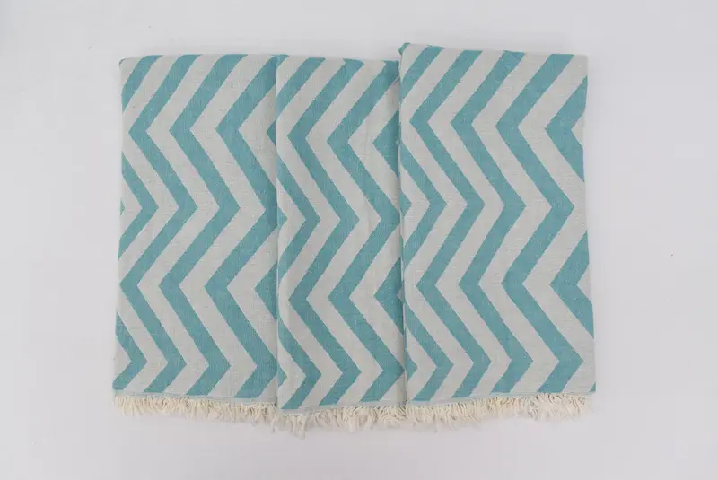 Gym Towel, Bachelorette Party Favor, Wedding Gift, Bachelorette Party Gifts, 70x40 Cotton Zigzag Design Towel, Bachelor Bachelorette Party Favors - 6