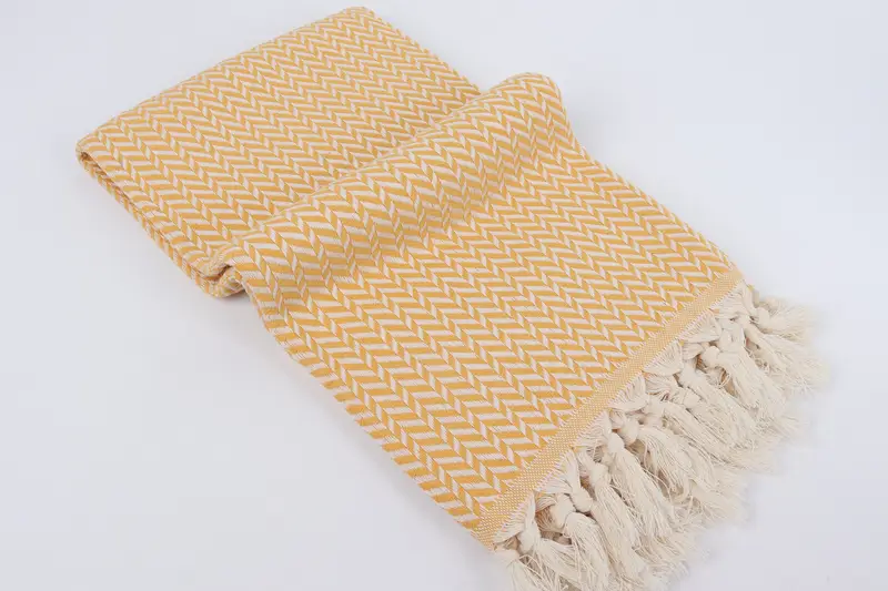 Bridemaids Beach Towel, 70x40 Cotton Chevron Towel, Best Beach Towel, Bridal Shower Gifts, Absorbent towel, Hammam Towel USA, Quick-dry peshtemal - 6