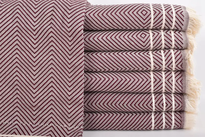 Bridesmaid Gifts, Best Friend Gift, Bachelorette Party Favors, Housewarming Gift, Oversized Beach Towel, Organic Throw, 96x70 Cotton Diamond Towel - 2