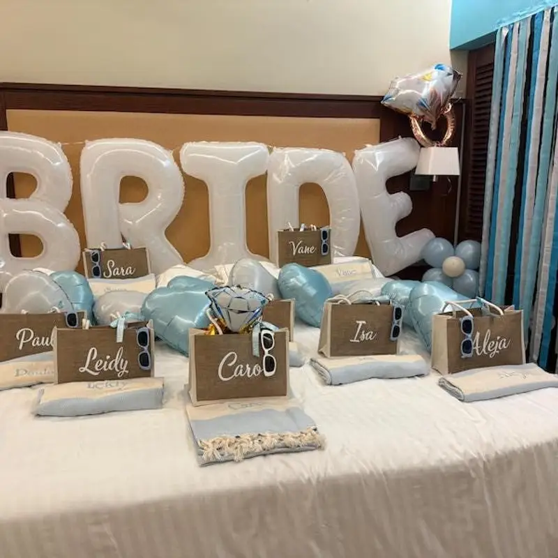 Beach Towel Personalized Turkish Cotton, Organic, White, Bachelorette Party Favor, 100x180 cm