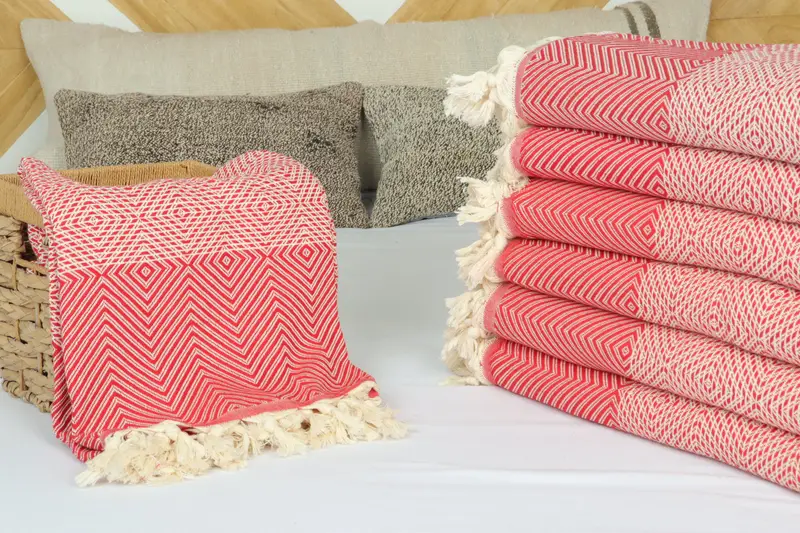 Monogram Beach Blanket, Boho Throw Blankets, 92x80 Cotton Diamond Towel, Bridesmaid Gifts, Bedspread, Quenn Bedspread, Bachelorette Large Towel - 4