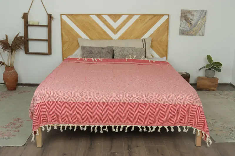 Monogram Beach Blanket, Boho Throw Blankets, 92x80 Cotton Diamond Towel, Bridesmaid Gifts, Bedspread, Quenn Bedspread, Bachelorette Large Towel - 7