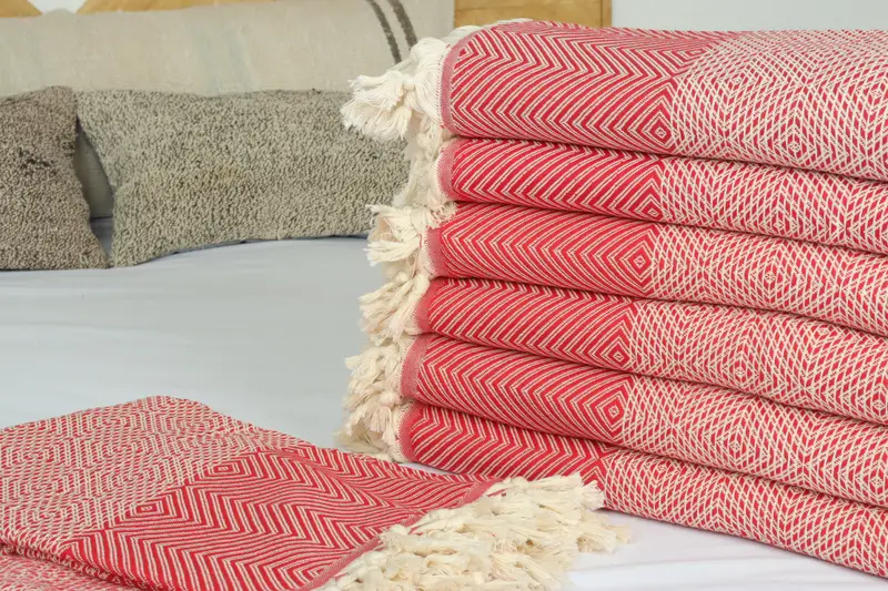 Monogram Beach Blanket, Boho Throw Blankets, 92x80 Cotton Diamond Towel, Bridesmaid Gifts, Bedspread, Quenn Bedspread, Bachelorette Large Towel - 3