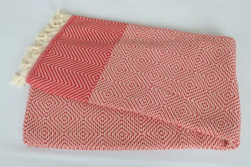 Monogram Beach Blanket, Boho Throw Blankets, 92x80 Cotton Diamond Towel, Bridesmaid Gifts, Bedspread, Quenn Bedspread, Bachelorette Large Towel - 6