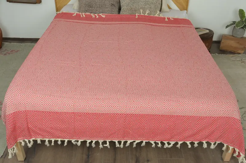 Monogram Beach Blanket, Boho Throw Blankets, 92x80 Cotton Diamond Towel, Bridesmaid Gifts, Bedspread, Quenn Bedspread, Bachelorette Large Towel - 8