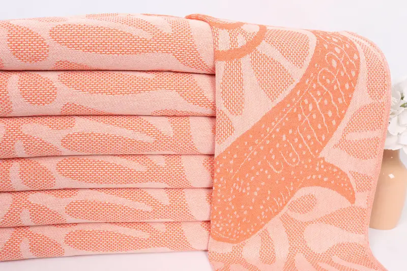 Bridal Shower Gift, Gift For Best Friend, 40x18 Cotton Whale Design Towel, Turkish Towel Hand Towel, Bridesmaid Gifts, Personalized Kitchen Towel - 3