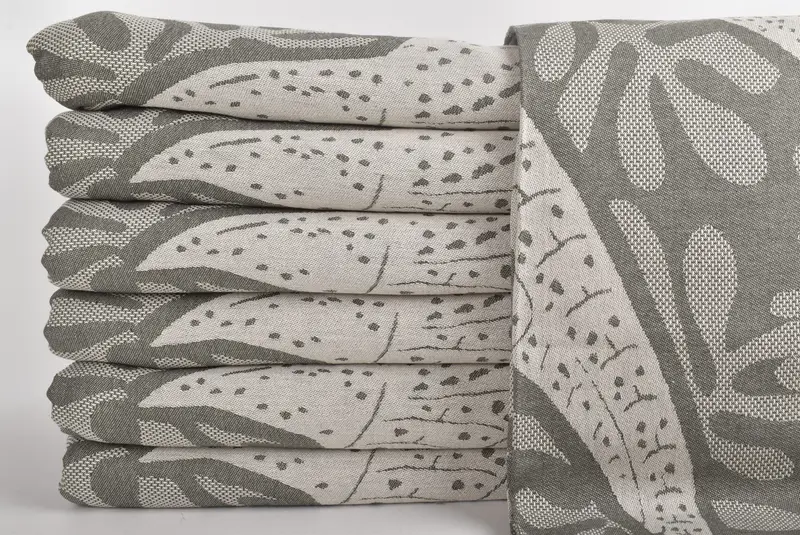 Custom Shower Curtain, 100x92 Cotton Whale Design Towel, Housewarming Gift, Bachelorette Gifts, Couch Throw Blanket, Decorative Blanket - 3
