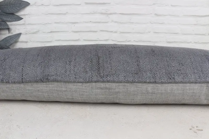 Interior Designer Pillow, 16x48 Brown Cushion Case, Kilim Pillow, Pillow Case, Ethnic Pillow Cover Cushion, Patio Cushion Case, Turkish Pillow - 5