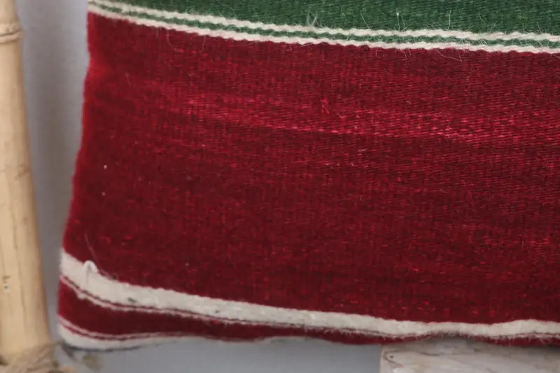 Handmade Kilim Cushion, Antique Pillows, Pillow, Outdoor Throw Cushion Case, 12x48 Red Cushion Case, Cotton Cushion, Turkish Pillow - 3