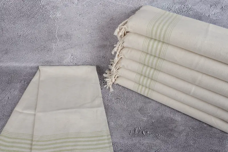 Turkish Tea Towel, 36x18 Linen Striped Towel, Summer Gift, Bachelorette Towel, Personalized Gifts, Monogram Hand Towel, Bachelorette Gifts - 2