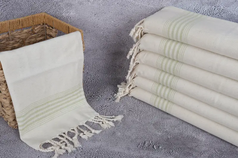 Turkish Tea Towel, 36x18 Linen Striped Towel, Summer Gift, Bachelorette Towel, Personalized Gifts, Monogram Hand Towel, Bachelorette Gifts - 3