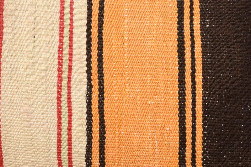 Pillow for Couch, 16x24 Brown Cushion Cover, Pillow Case, Ethnical Kilim Rug Pillow, Knitted Pillow, Interior Designer Pillow - 3