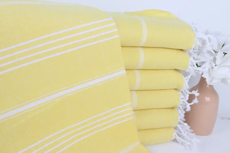 70x40 Cotton Striped Towel, Wedding Gift Ideas, Handmade Turkish Towel, Valentines Day Gift For Her, Hammam towel, Wedding Gift, Custom Towel - 1