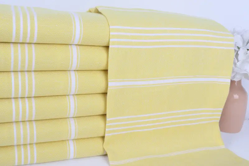 70x40 Cotton Striped Towel, Wedding Gift Ideas, Handmade Turkish Towel, Valentines Day Gift For Her, Hammam towel, Wedding Gift, Custom Towel - 2