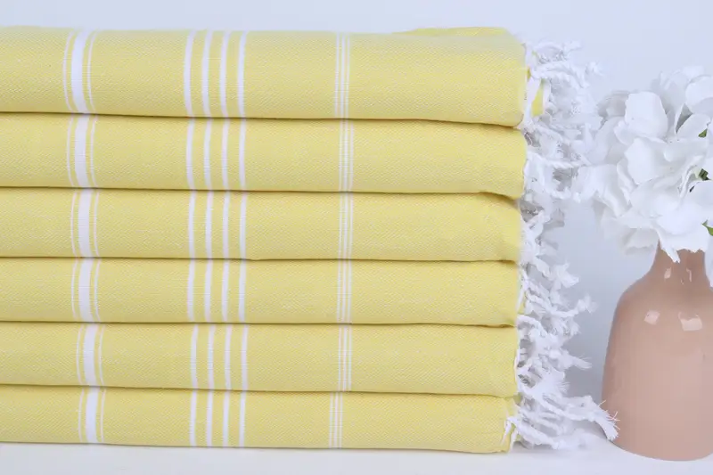 70x40 Cotton Striped Towel, Wedding Gift Ideas, Handmade Turkish Towel, Valentines Day Gift For Her, Hammam towel, Wedding Gift, Custom Towel - 3