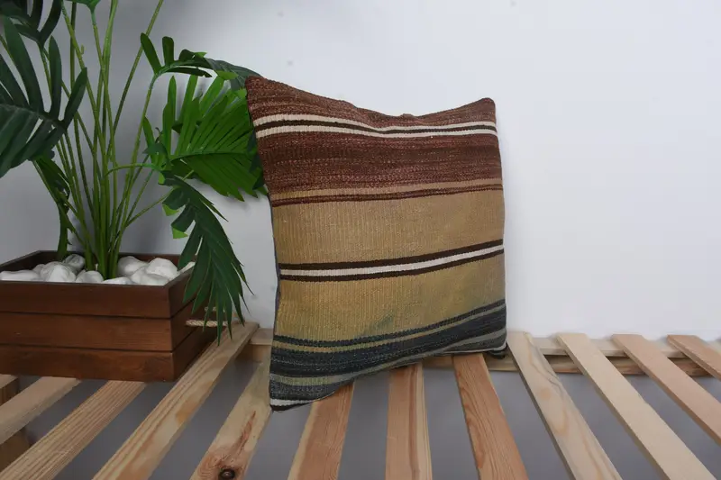 Pillow for Couch, Bench Cushion Case, Pillow Case, 16x16 Green Cushion, Home Decor Pillow, Boho Pillow Sham Cover, Ethnic Pillow Cover Cushion Cover - 4