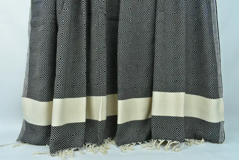 Bridesmaid Gifts, Bulk Order Towel, 80x40 Cotton Diamond Towel, Personalized Gift, Gift For Boyfriend, Turkish Towel USA, Decorative Towel - 8