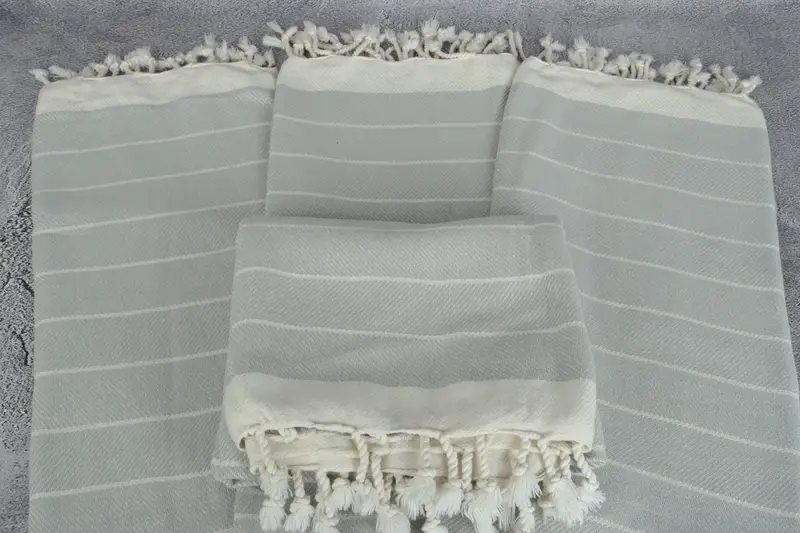 Personalize Gift, 70x40 Cotton Herringbone Towel, Luxury Beach Towel, Personalized Gifts, Peshtemal Towel, Sand-free towel, Custom Turkish Towel - 4