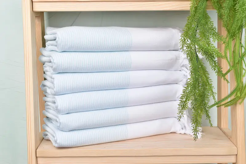 Absorbent Turkish peshtemal towel for beach use, Wedding For Favor, Personalized Towel, Gift For Him, Gifts For Him, 70x40 Cotton Striped Towel - 2