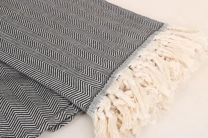 Turkish Blanket, Custom Blanket, Housewarming Gift, 100x80 Cotton Herringbone Towel, Bachelorette Party Favors Beach, Best Friend Wedding Gift - 8