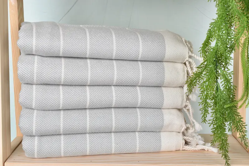 Custom Wedding Gift From Bridesmaid, Spa Gift, Bachelor Gifts, Bachelorette Gifts, 70x40 Cotton Herringbone Towel, Gym Towel, Monogram Beach Towel - 2