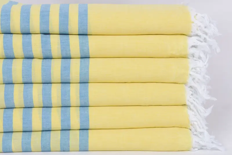 Lightweight towel, Monogram Beach Towel, Engagement Gift, 70x36 Cotton Striped Towel, Custom Wedding Towel, Housewarming Gift, Sand-resistant towel - 3