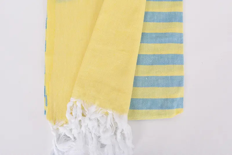 Lightweight towel, Monogram Beach Towel, Engagement Gift, 70x36 Cotton Striped Towel, Custom Wedding Towel, Housewarming Gift, Sand-resistant towel - 8