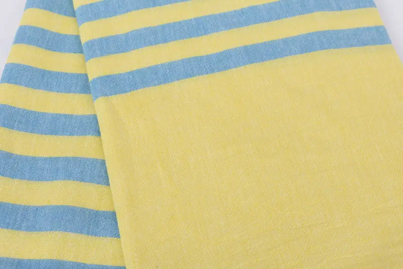 Lightweight towel, Monogram Beach Towel, Engagement Gift, 70x36 Cotton Striped Towel, Custom Wedding Towel, Housewarming Gift, Sand-resistant towel - 4