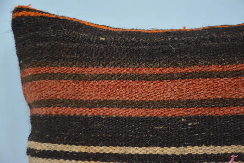 Cushion Cover, 14x14 Brown Cushion, Antique Pillows, Kilim Pillow, Toss Pillow Sham, Ethnic Pillow Case, Kilim Cushion Sham, Indoor Pillow Case - 2