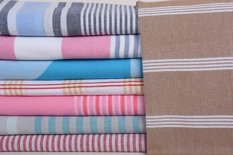 Turkish Towel USA, Bachelorette Party Favor, Organic Beach Towel, Home Decor Gifts, Bachelorette Party Decorations, 70x40 Cotton Set of 8 Towel - 1