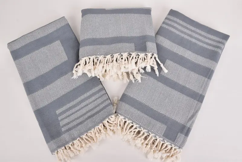 Summer Gift Ideas, Bachelorette Gifts, Soft towel, Decorative Towel, Quick-dry towel, 68x38 Cotton Chevron Towel, Bachelor Party Favors - 6
