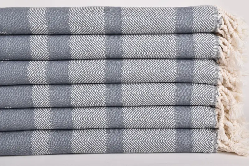 Summer Gift Ideas, Bachelorette Gifts, Soft towel, Decorative Towel, Quick-dry towel, 68x38 Cotton Chevron Towel, Bachelor Party Favors - 2