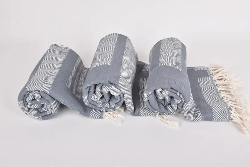 Summer Gift Ideas, Bachelorette Gifts, Soft towel, Decorative Towel, Quick-dry towel, 68x38 Cotton Chevron Towel, Bachelor Party Favors - 8
