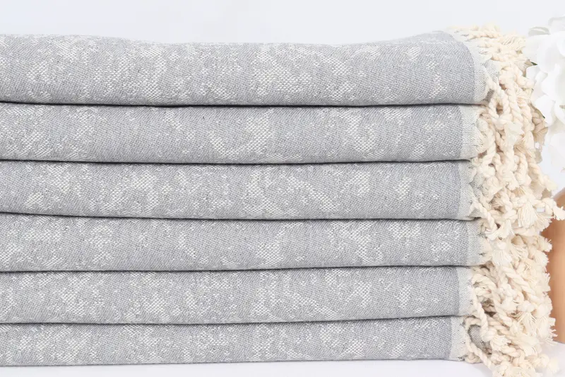 Turkish Towel Beach, Beach towel, Embroidery Towels, Turkish towel bulk order for wedding gifts, Beach Towel Gift, 70x40 Cotton Turtle Design Towel - 4