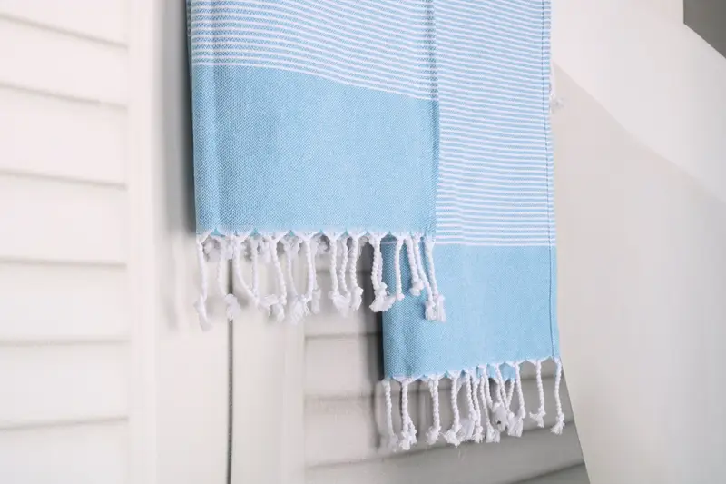 Kitchen Towel, Home Decor Towel, 40x18 Cotton Striped Towel, Custom Name Towel, Wedding Favors, Monogrammed Hand Towel, Wedding Gift Kitchen Towel - 8