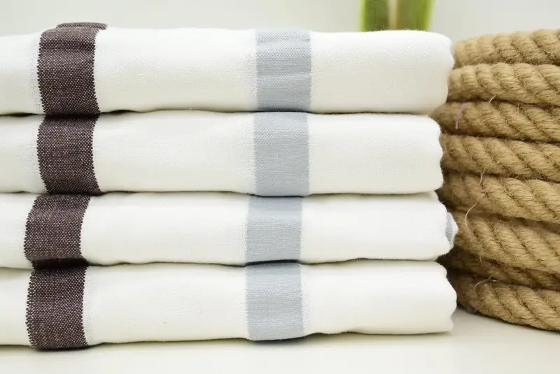 Custom Turkish Towel, Gift For Boyfriend, Embroidered Towel, Cotton towel, 70x40 Cotton Striped Towel, Bachelorette Party Gifts Bridesmaids - 2