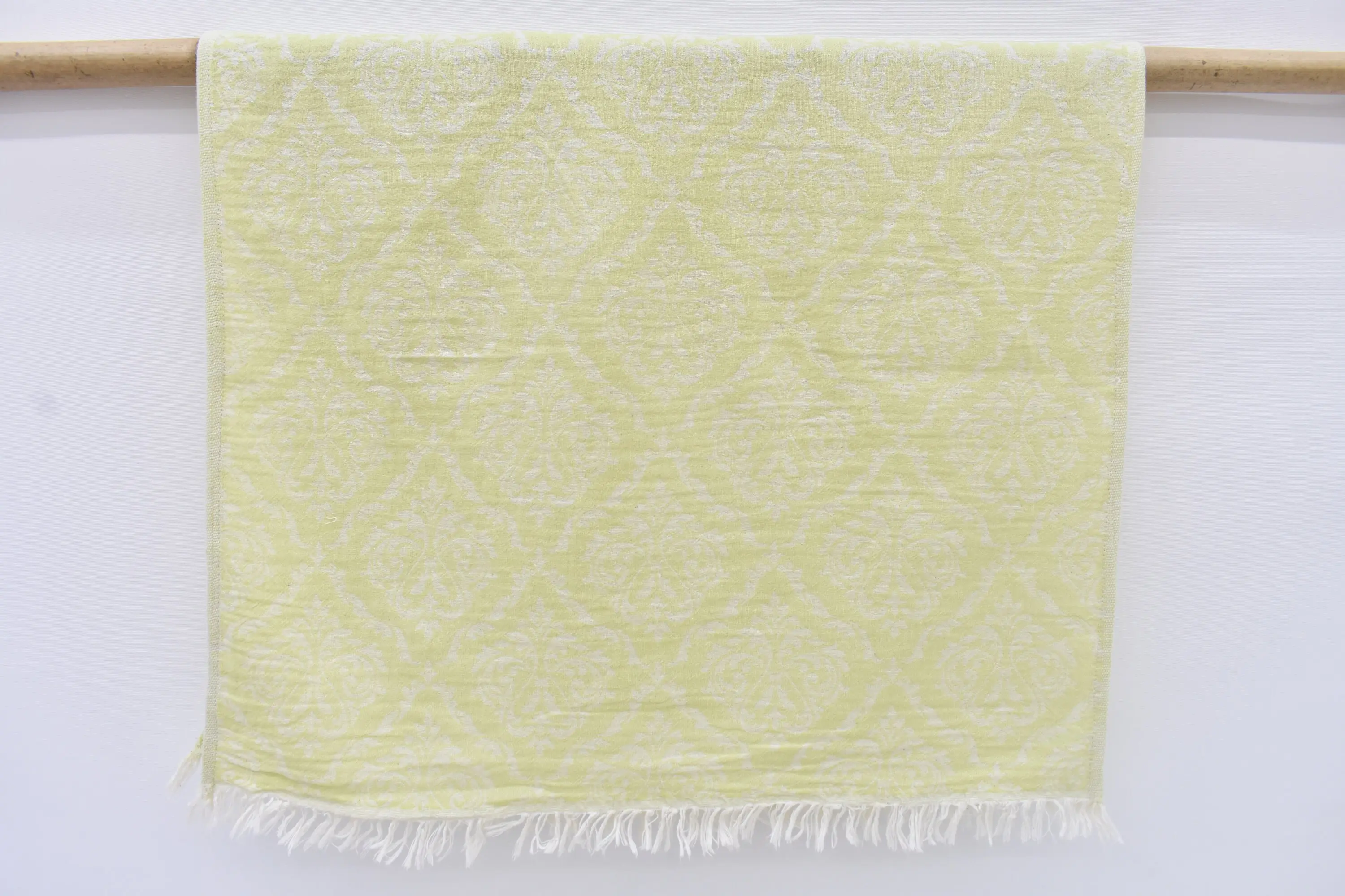Personalized Dish Towel Monogram Kitchen Towel Pistachio Green 40x24 Inches - 1