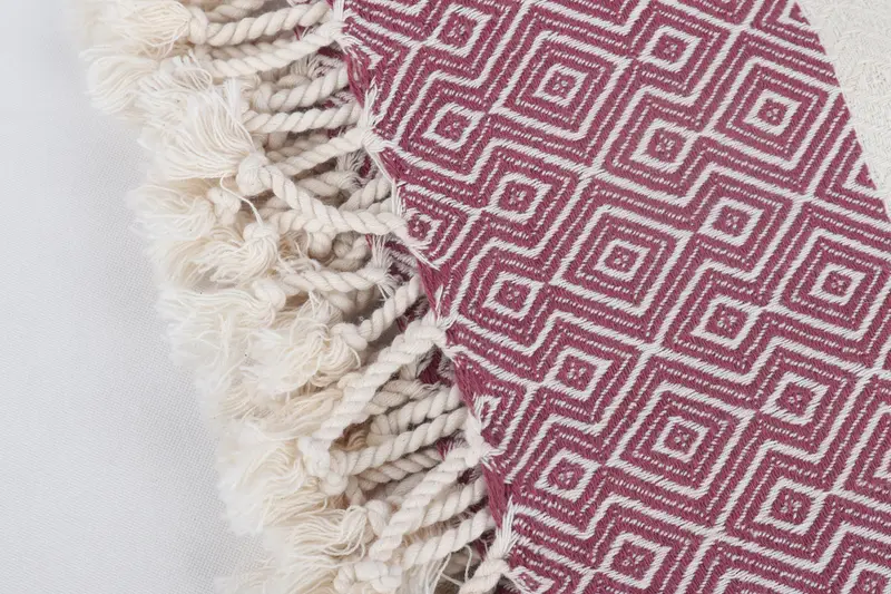 Turkish Beach Towel Monogram, Wedding Towel, Thin towel, Turkish towel, Peshtemal, Personalized Towel, Bulk Order Towel, 68x38 Cotton Diamond Towel - 7